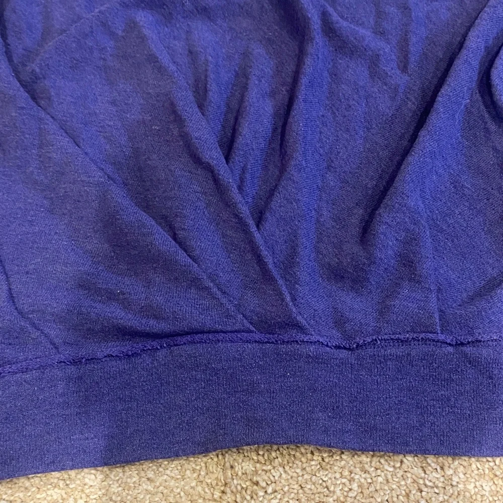 Free People French Terry Women’s Purple Sweater/Sweatshirt size XS